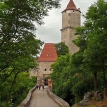 Zvíkov castle entrance